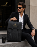 ORIVELIS™ Luxury Business Backpack – Premium Waterproof Laptop Backpack for Men & Women | Elegant Travel & Work Bag with Large Capacity