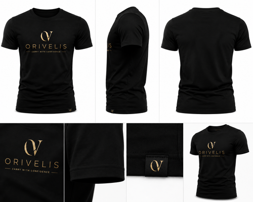ORIVELIS™ Signature Luxury T-Shirt – Premium Slim Fit Cotton Tee for Men | Minimalist Designer Fashion